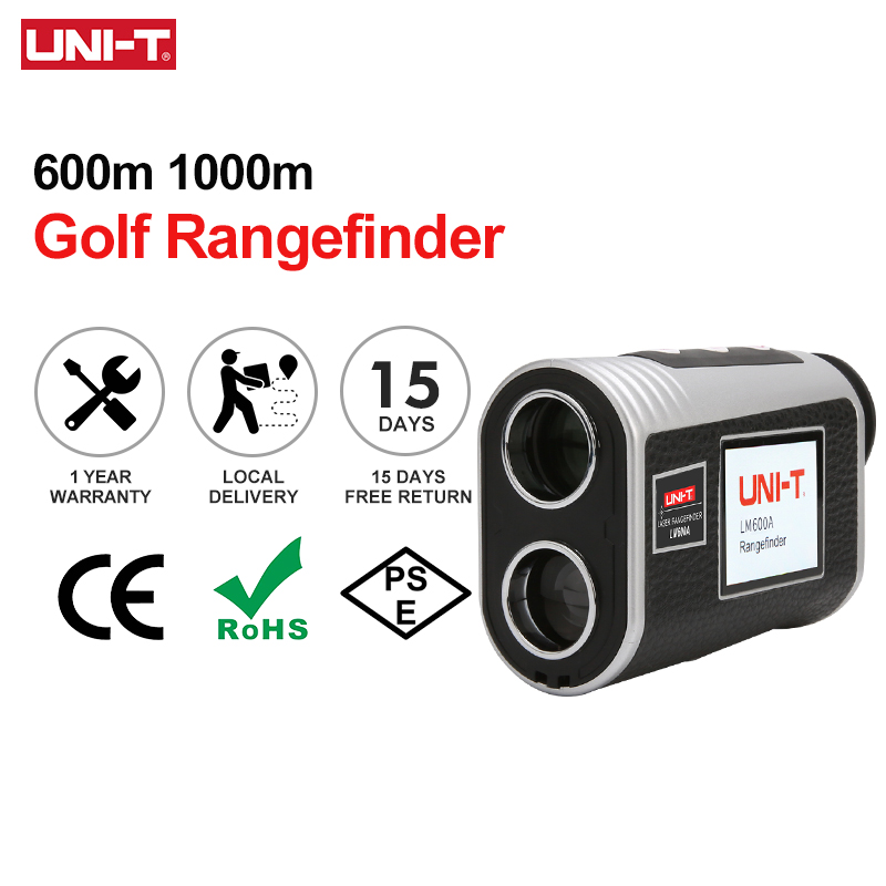 Rangefinder Laser Golf - UNI-T Golf rangefinder With Slope Adjustment