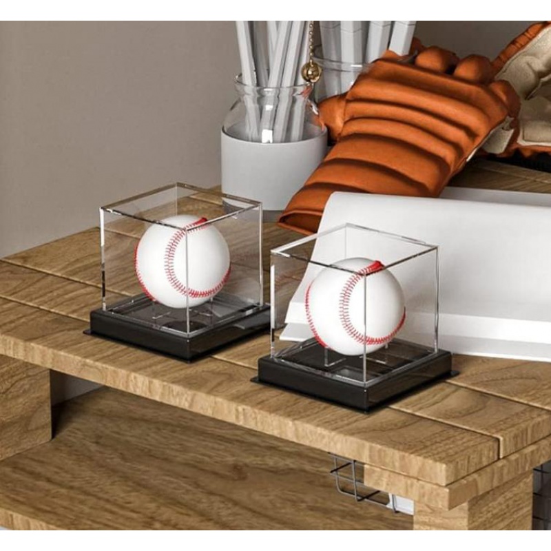 Quality Acrylic Baseball Box D - Golf Ball Premium ulasan dan harga