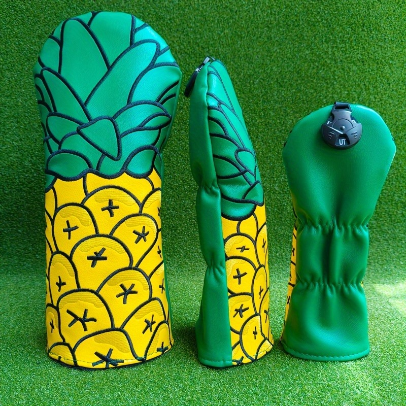 Pineapple Golf Club Head Cover - Golf Equipment Nearby ulasan dan harga