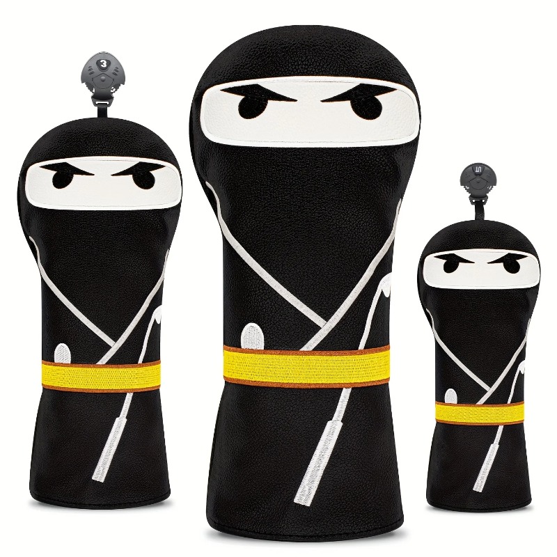 Samurai Pattern Black Golf Clu - Golf Equipment Nearby ulasan dan harga
