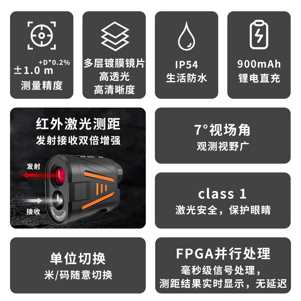 High Precision Golf Laser Rang - Rangefinder Laser Golf ulasan dan harga