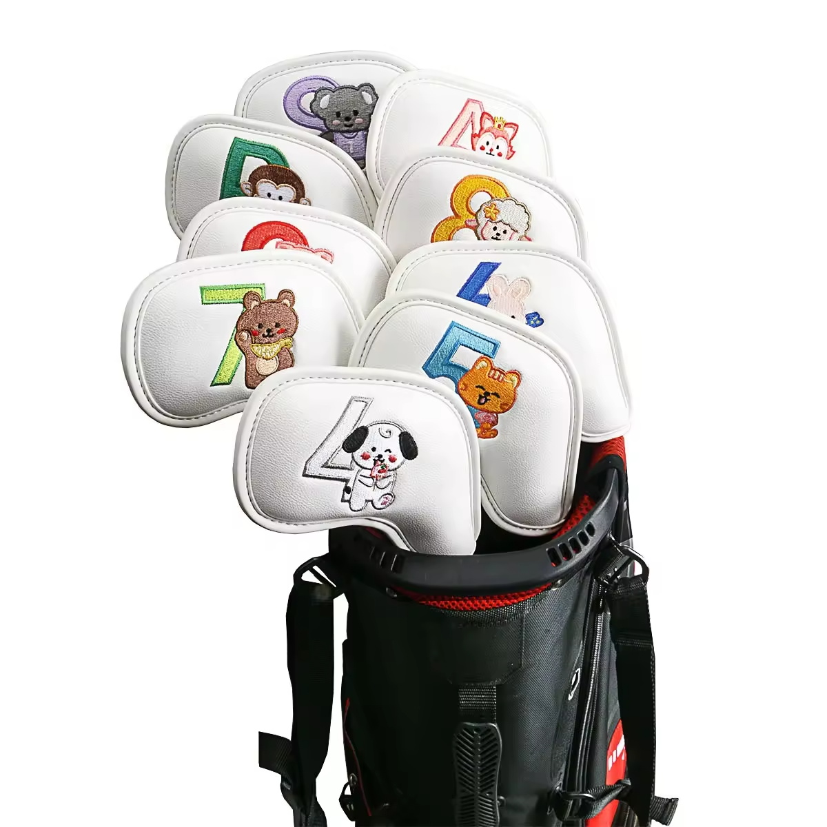 9Pcs Cute Cartoon Animal Golf  - Golf Equipment Nearby ulasan dan harga