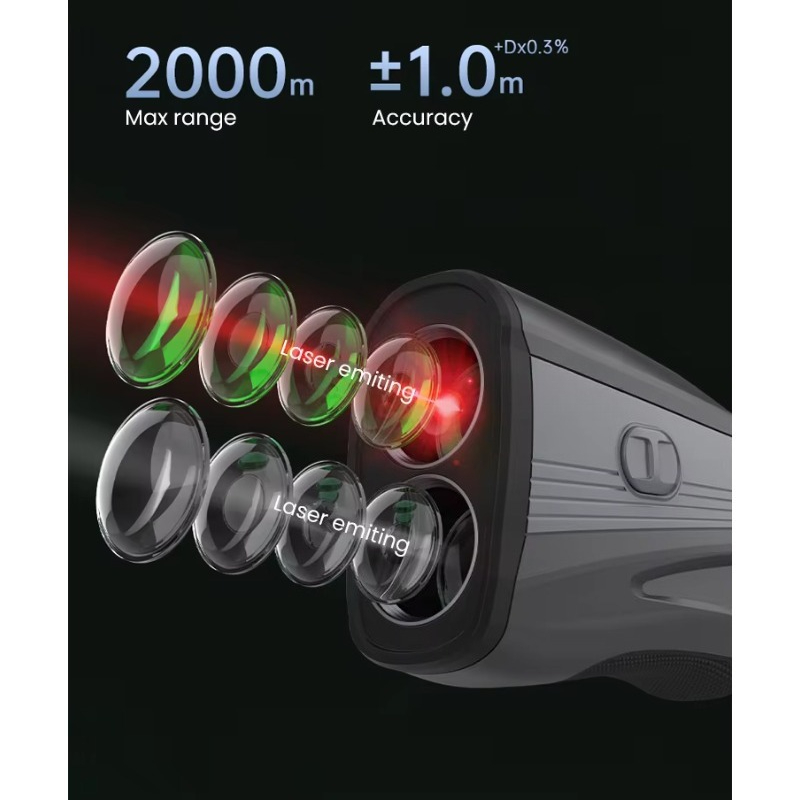 Outdoor Golf Hunting Rangefind - Rangefinder Laser Golf ulasan dan harga